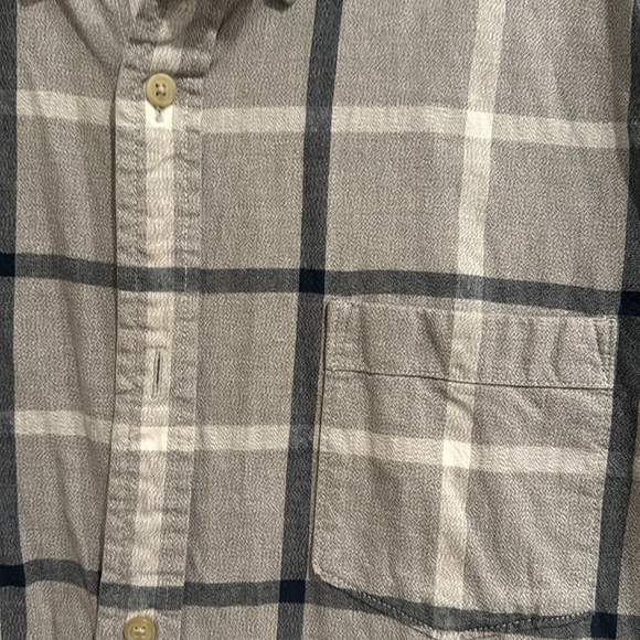 Sonoma Men’s Large Button Down Dress/Semi-Casual Shirt  - Light Gray - Picture 3 of 5